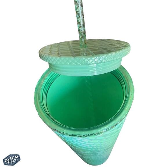 Starbucks Light Green Bling Jeweled Cold Venti Cup (24 oz) | NEW!! - Picture 9 of 10